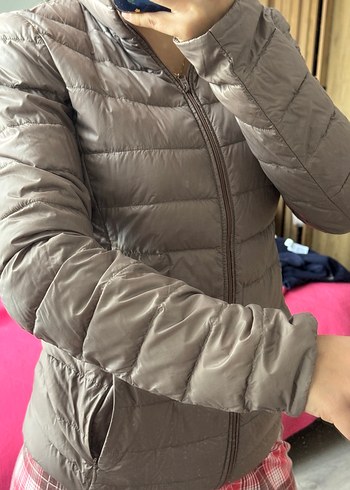 Bej Kadın Kışlık mont - Görsel 3