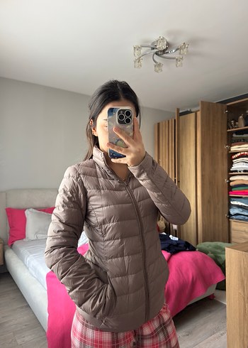 Bej Kadın Kışlık mont - Görsel 2