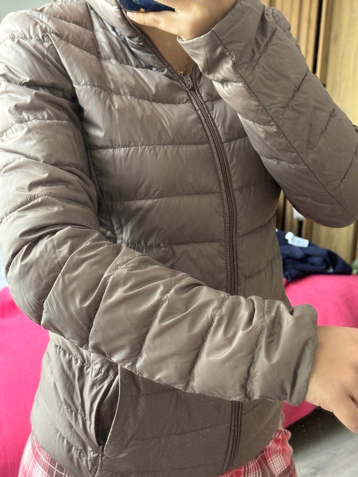 Bej Kadın Kışlık mont - Görsel 3