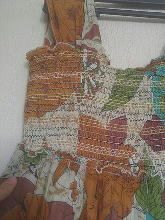 m Beden Stradivarius desenli elbise