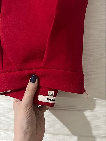 s Beden Coton blazer ceket takım