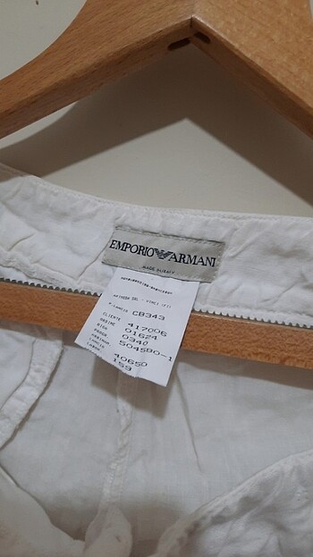Emporio Armani Şort keten 
