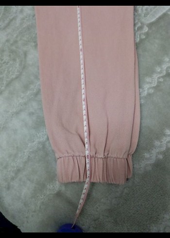 pudra kız çocuk ceket pantolon takım - Görsel 5