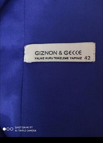 Giznon gece abiye - Görsel 2