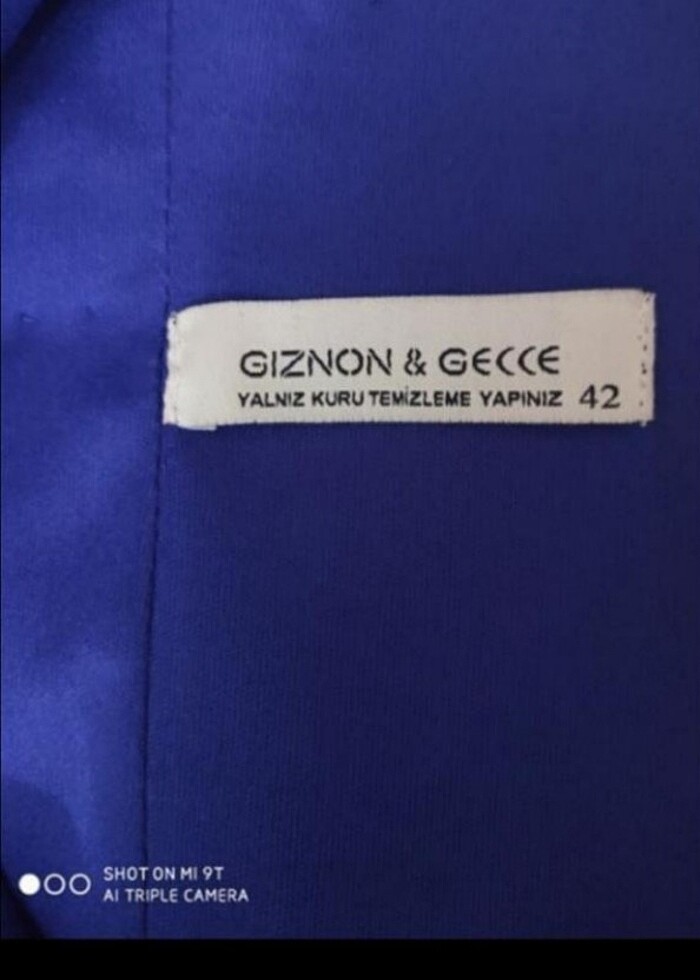 Giznon gece abiye - Görsel 2