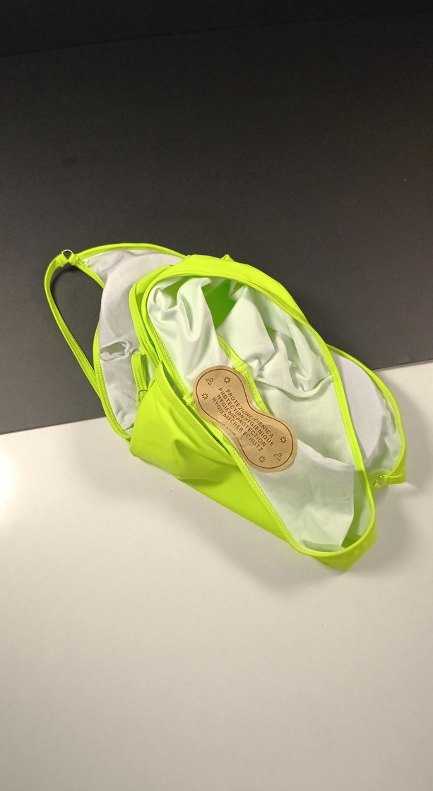 Straplez Sarı Kadın Mayo - Görsel 5