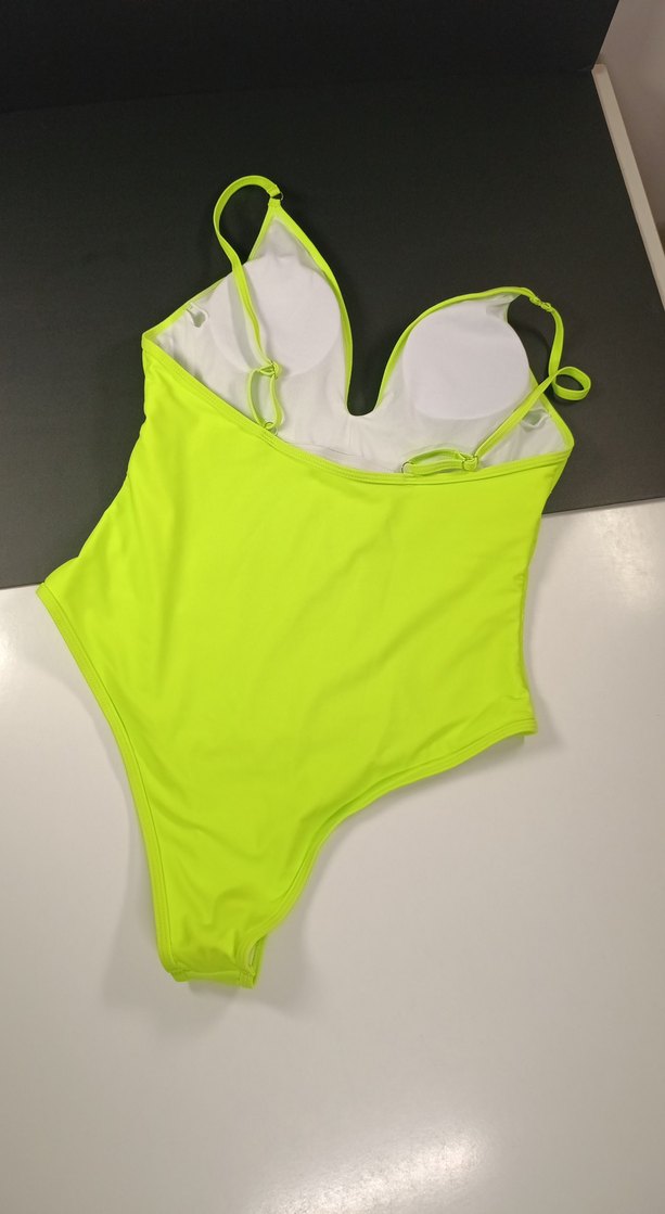 Straplez Sarı Kadın Mayo - Görsel 4