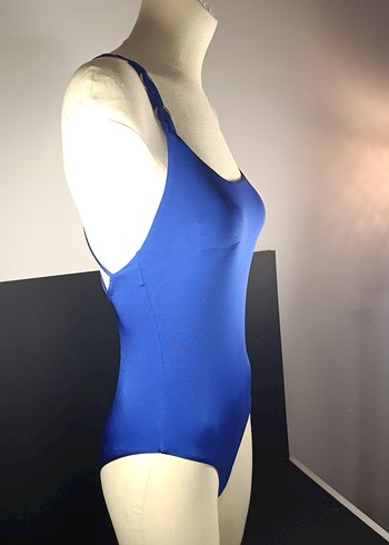 Koyu Mavi Strappy Kadın Mayo - Görsel 3