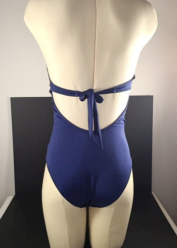 Mavi Straplez Kadın Mayo - Görsel 3