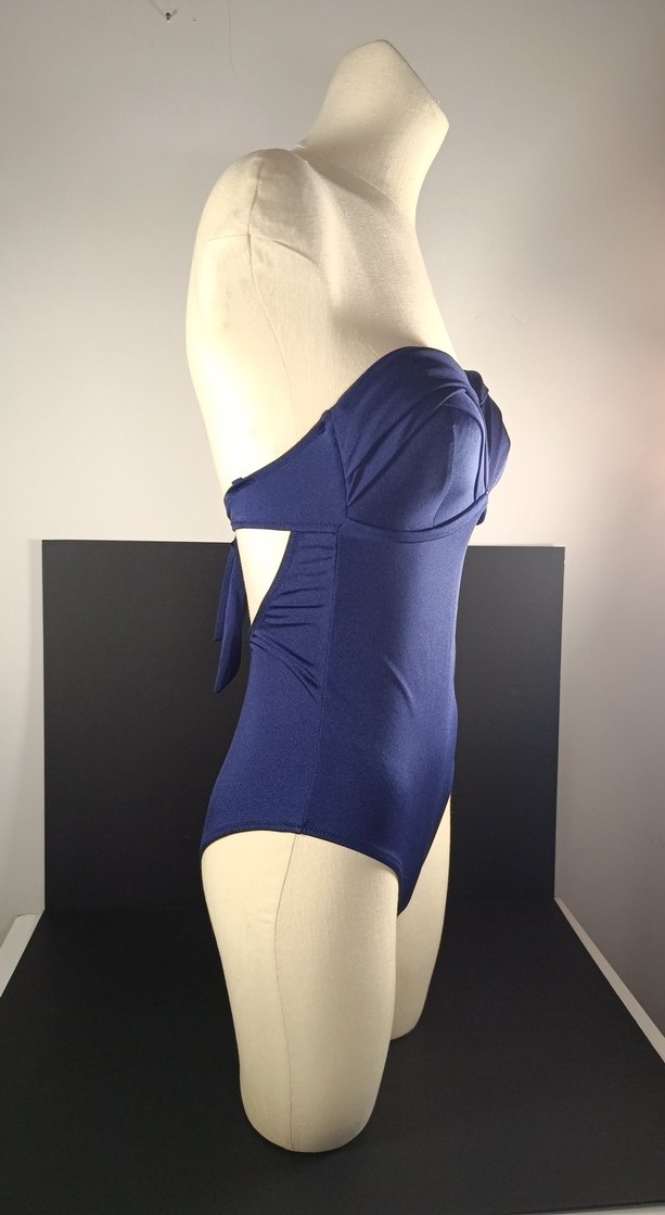 Mavi Straplez Kadın Mayo - Görsel 2