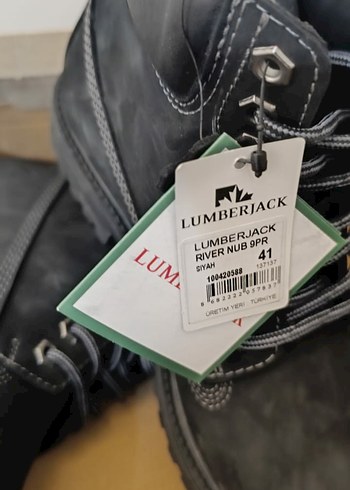 Lumberjack River Nub Siyah Süet Erkek Bot - Görsel 3