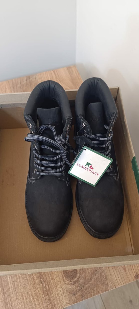 Lumberjack River Nub Siyah Süet Erkek Bot - Görsel 2