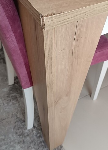 Beden kahverengi Renk Yemek masasi