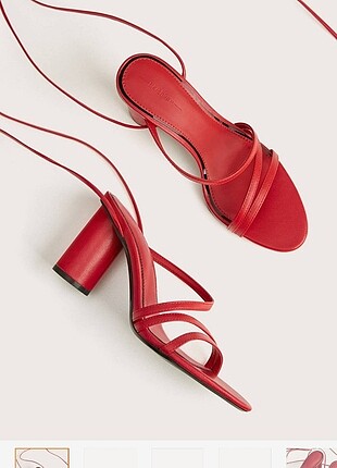 Bershka Topuklu Sandalet