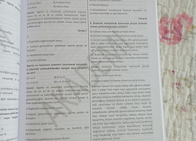 Beden Segem teknik personel yeterlilik sınavı soru bankası