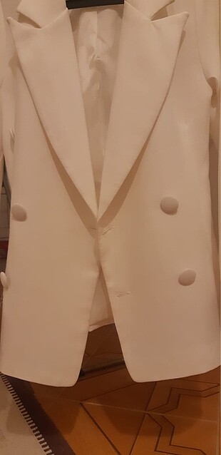 s Beden Beyaz ceket