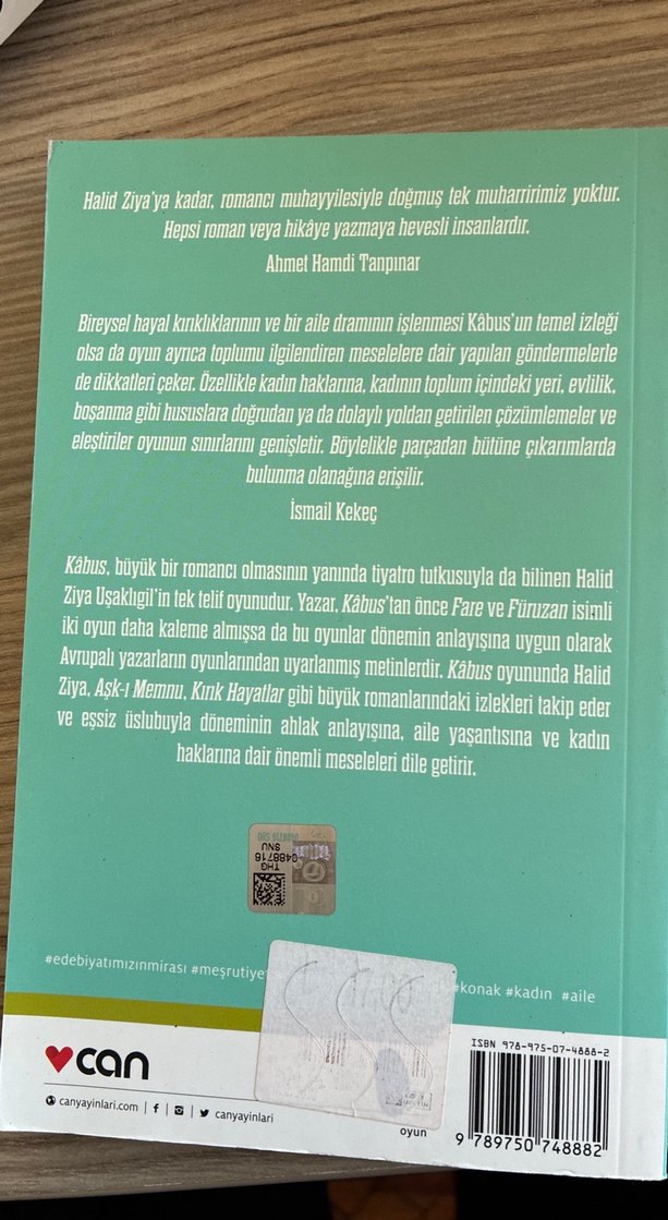 Kabus - Halid Ziya Uşaklıgil - Görsel 2