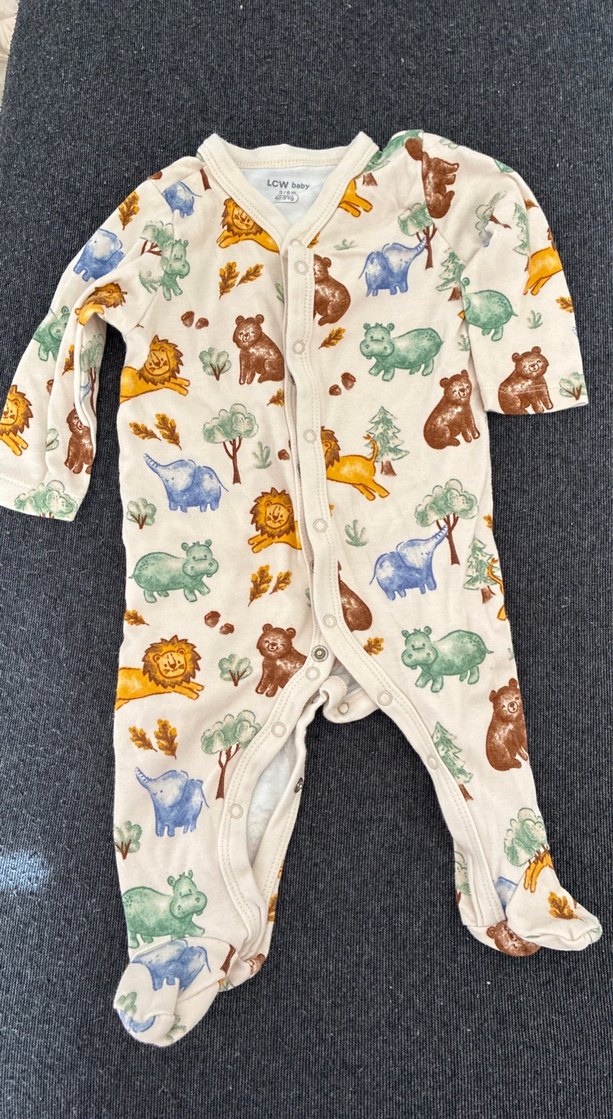 Uzun kollu 3-6 ay erkek hastane çıkışı seti - Görsel 4