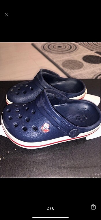 Crocs Crocs C6 22-23 numara orijinal terlik