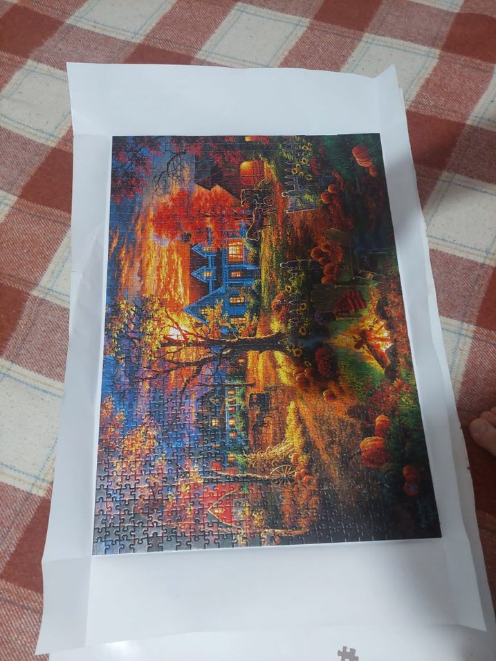 Renkli Sonbahar Temalı Puzzle - Görsel 3