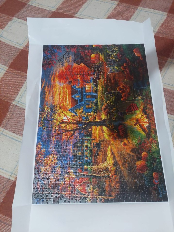 Renkli Sonbahar Temalı Puzzle - Görsel 4