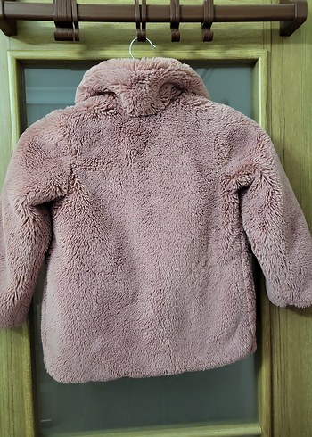 Peluş Kız Çocuk Kaban - Görsel 4