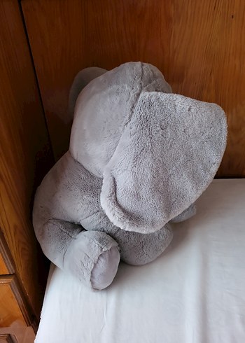 Gri Peluş Fil Oyuncak - Görsel 5