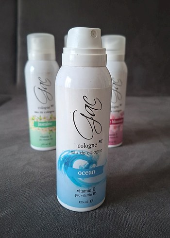 Parfüm gibi Sprey kolonya Seti 4'lü 125 ml - Görsel 4