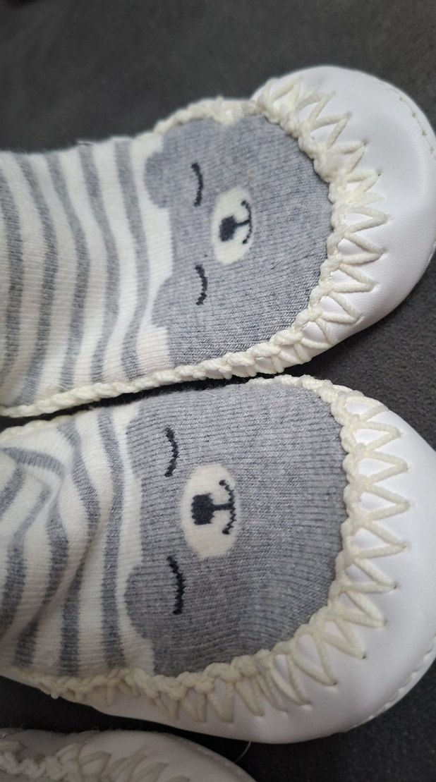 2 li Nakışlı Desenli Erkek Çocuk Çorap patik - Görsel 2