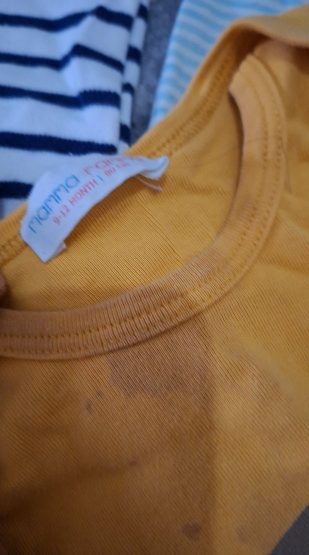 6 adet Renkli Baskılı Kısa Kollu Bebek Body - Görsel 3