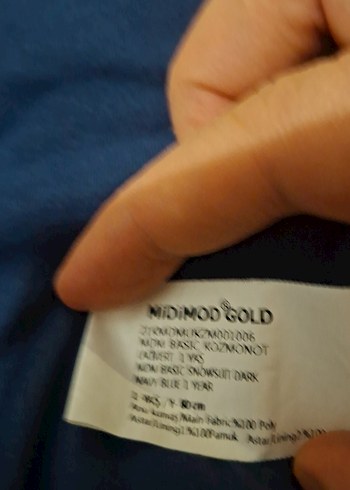 sıfır kozmonot tulum modimod gold astronot tulum - Görsel 4