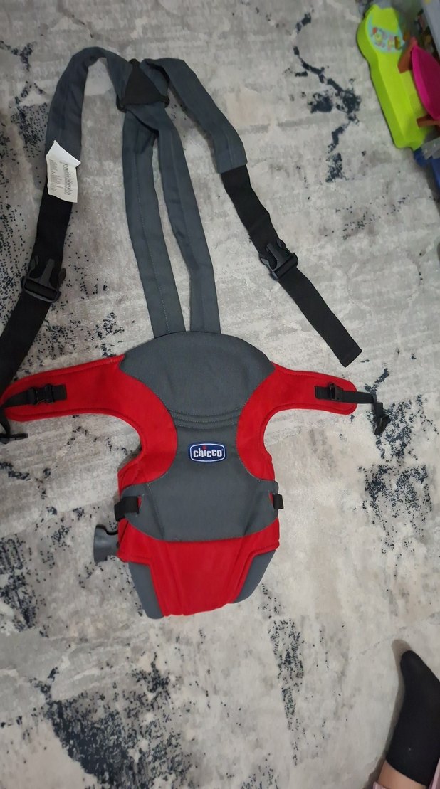 Chicco Bebek Taşıyıcı kanguru Kırmızı-Gri - Görsel 2