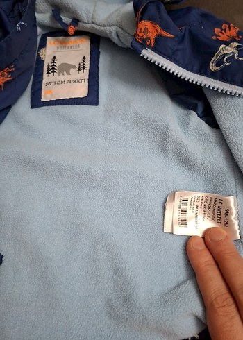 lcw Kapüşonlu Dinozor Desenli Erkek Çocuk Yağmurluk - Görsel 4