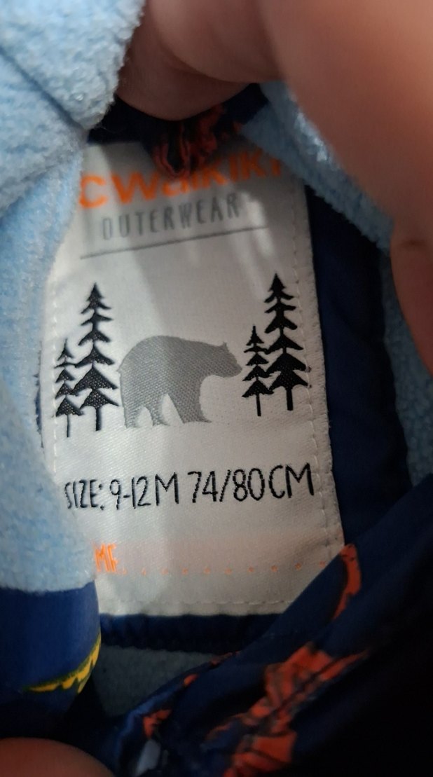 lcw Kapüşonlu Dinozor Desenli Erkek Çocuk Yağmurluk - Görsel 3