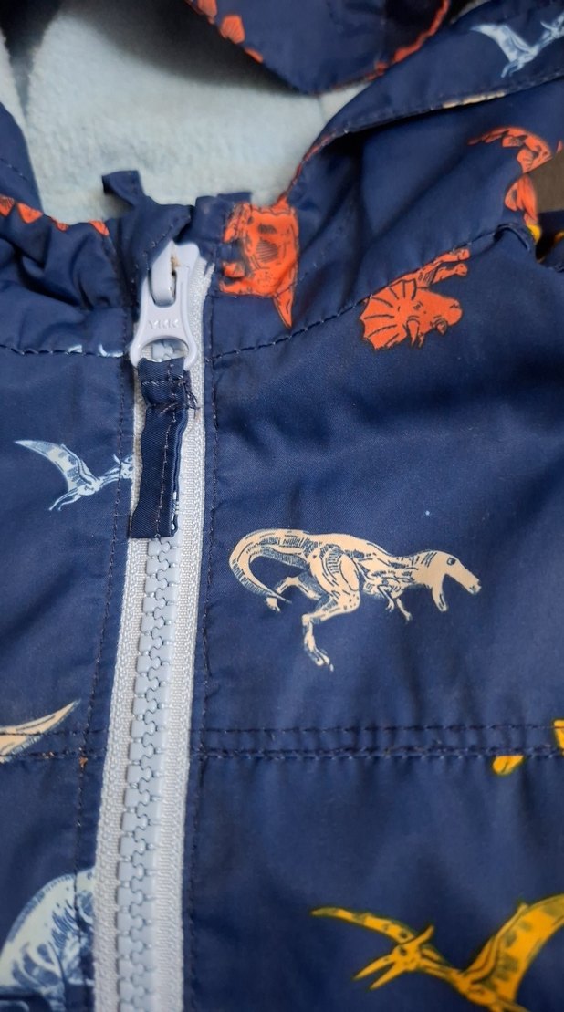 lcw Kapüşonlu Dinozor Desenli Erkek Çocuk Yağmurluk - Görsel 2