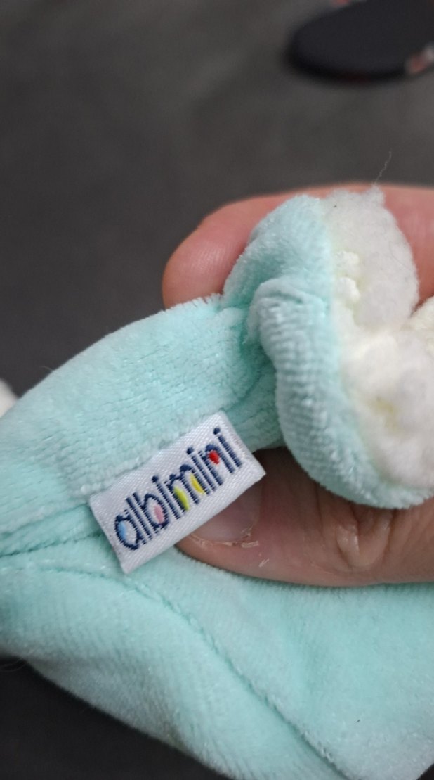 bebek Turkuaz Kürklü Sıcak Terlik panduf - Görsel 3