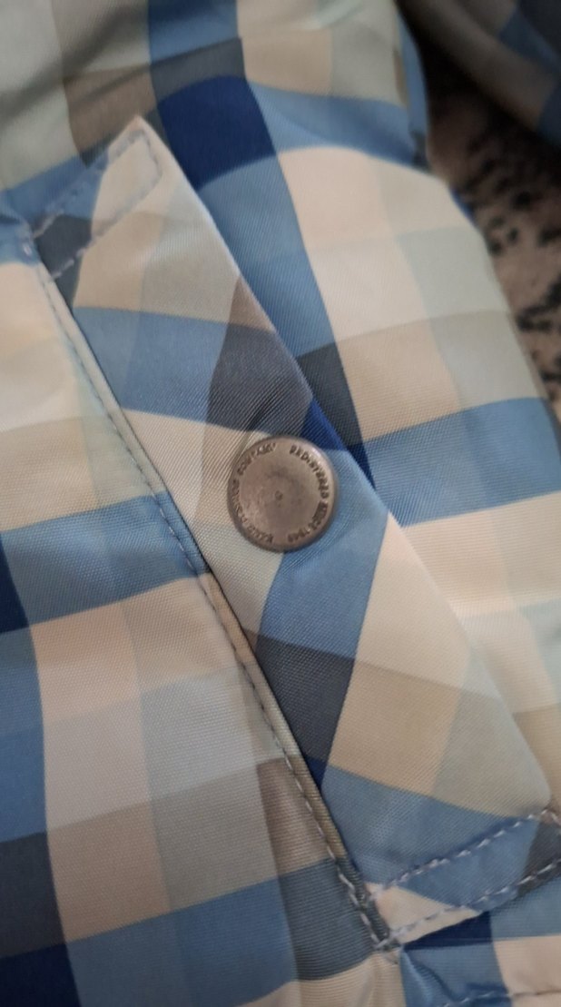 kanz Erkek Çocuk Mavi Ekose Kapüşonlu Mont - Görsel 3