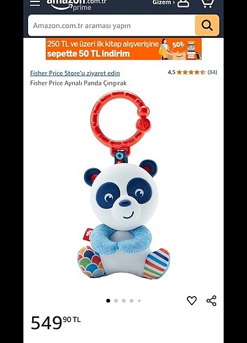 Fisher Price Fisher price panda çıngırak