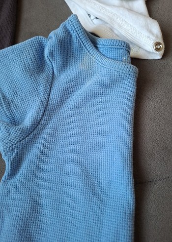 3 lü Uzun Kollu Bebek Body - Görsel 5