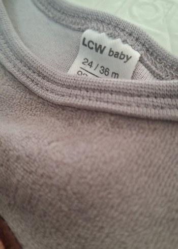 1,5 Yaş Beden lcw Erkek Bebek peluş Tulum