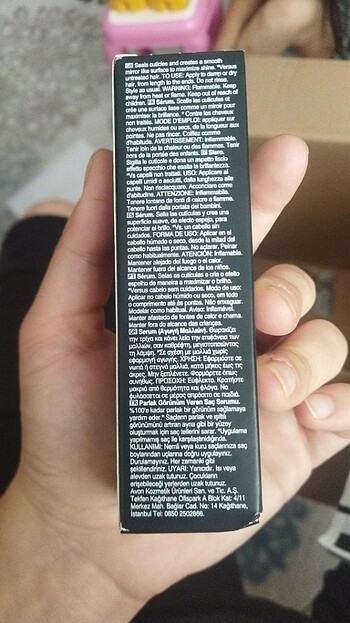 Avon Advance techniques parlak görünüm veren saç serumu