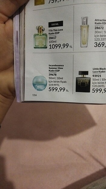 Avon Avon incandessence summer glow bayan parfümü