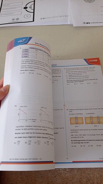Beden 9. Sınıf Matematik Soru Bankası - Hız ve Renk Yayınları