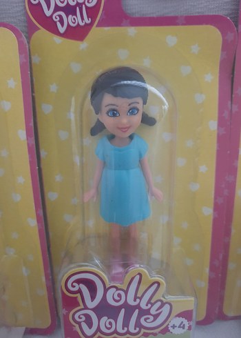 Beden Renk Dolly Mini Bebekler 3'lü Set Renkli