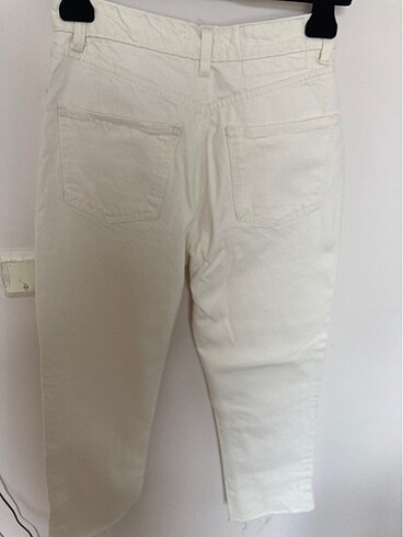 xs Beden beyaz Renk zara pantolon