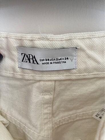xs Beden zara pantolon