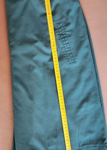 Bohem Ofis Midi Turkuaz Hamile Eteği - Görsel 5