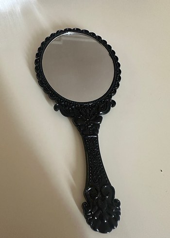 Siyah Vintage El Aynası