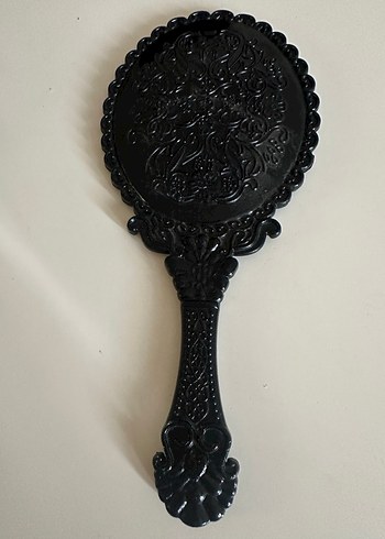  Beden Siyah Vintage El Aynası