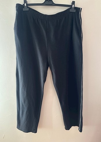 Siyah Rahat Kesim Eşofman Altı - Görsel 2